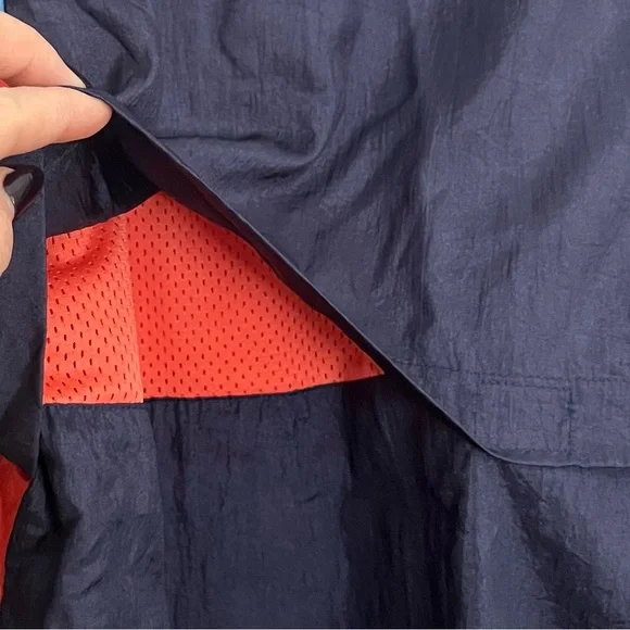 Champion Colorblock 90s Y2K Windbreaker Full Zip Jacket Adult Medium Nylon Retro - Picture 11 of 13